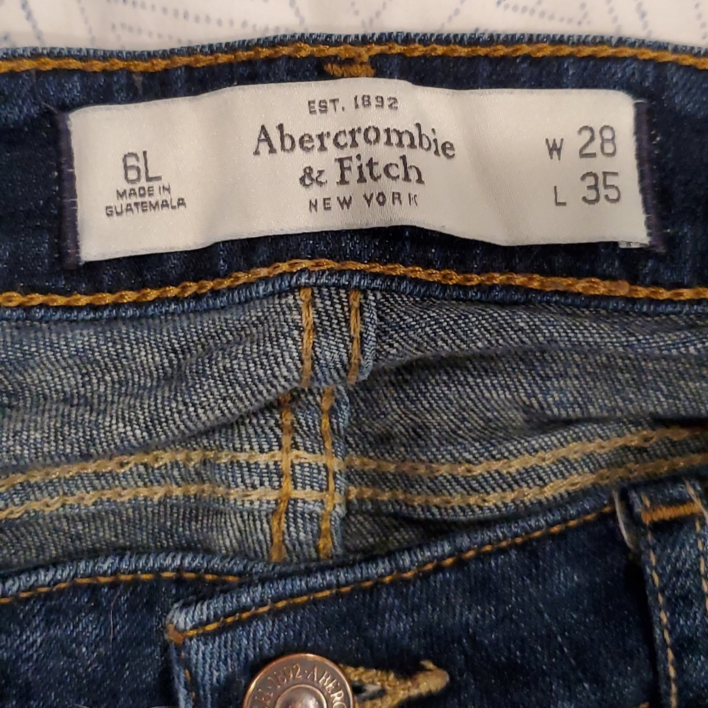 A&F Distressed Jeans - Picture 4 of 5